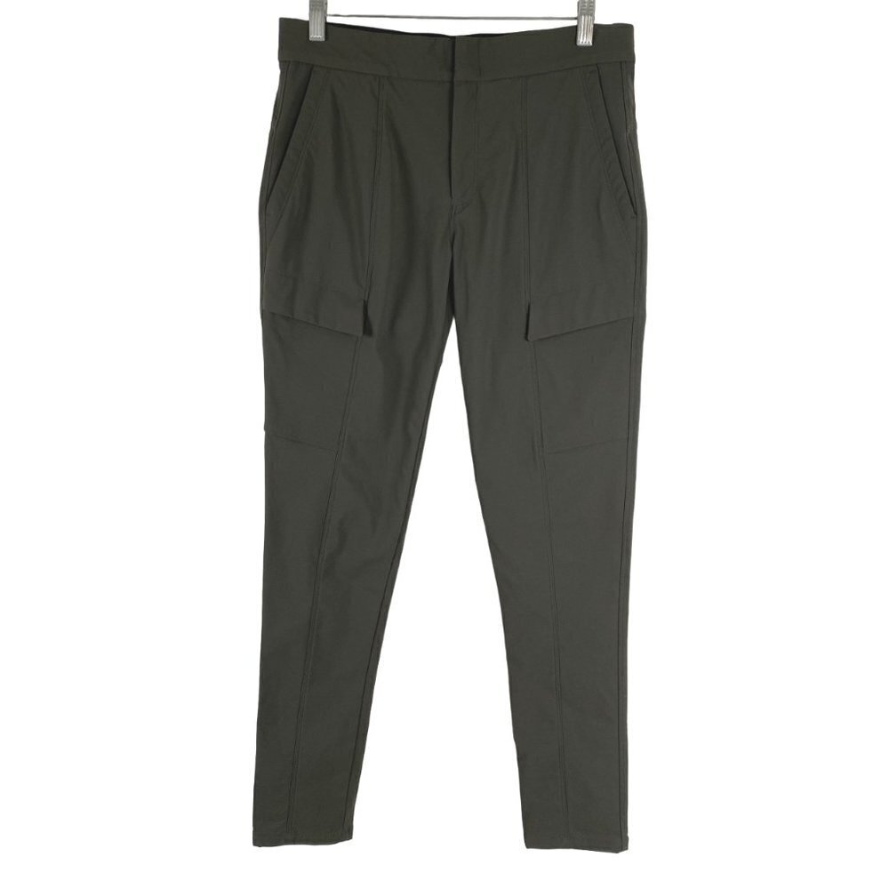 Athleta‎ Wander Utility Pants Size 6 Green Nylon Spandex Outdoor PT-2006